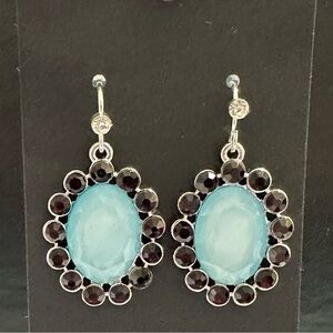 Gemstone Dangle Earrings